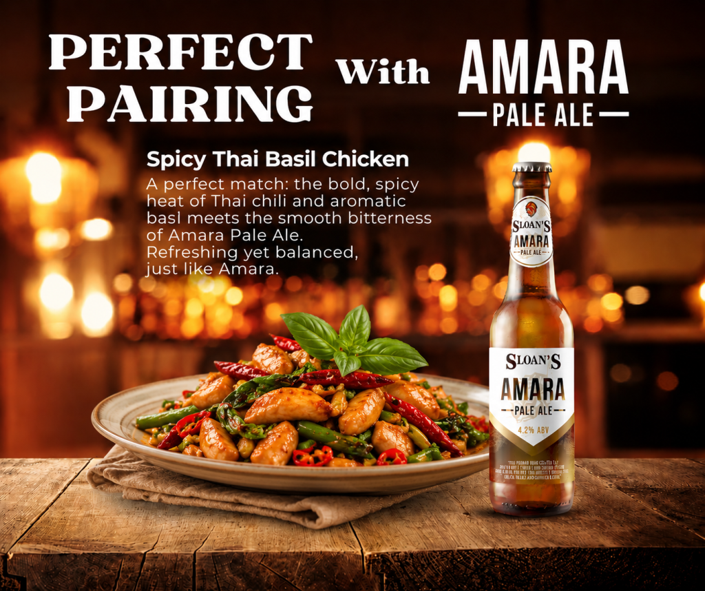 Slaon'sAmaraFood pairing with Thai food.